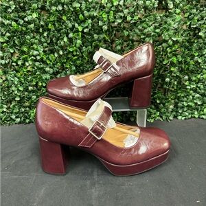 Kenneth Cole Reaction Klair Block Heel Mary Jane - W8